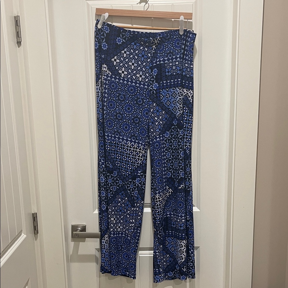 Chicos Boho wide leg palazzo pants lot of 2